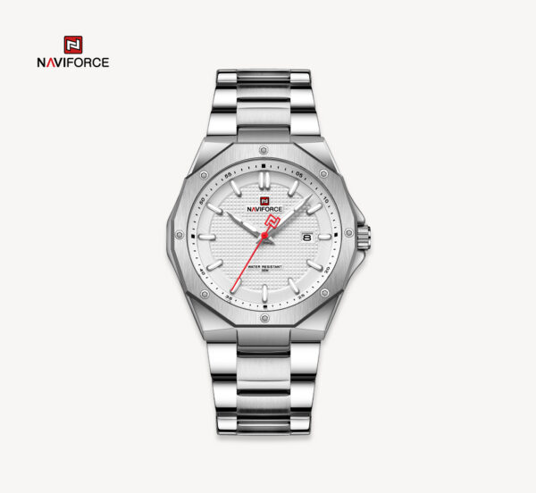 NAVIFORCE muški luksuzni poslovni ručni kvarcni sat od nerđajućeg čelika NF 9200S SW vodootporan