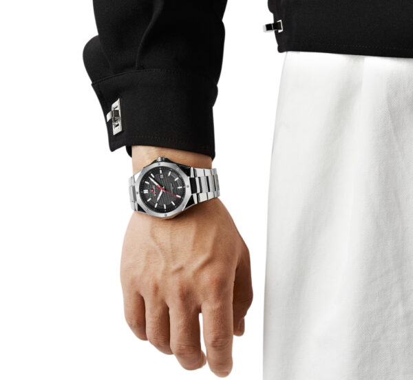 NAVIFORCE muški luksuzni poslovni ručni kvarcni sat od nerđajućeg čelika NF 9200S SB vodootporan